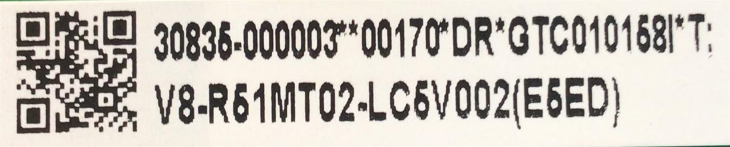 LED DRIVER PARA TV TCL QLED / NUMERO DE PARTE 30835-000003 / 40-D50S54-DRA2LG / V8-R51MT02-LC5V002 / 11602-500024 / 50S546 / V8-R51MT02-LC5V002(E5ED) / PANEL LVU500NDDJ HS9W00 V1 / DISPLAY CV500U2-L02 / MODELO 50S546 - Imagen 2